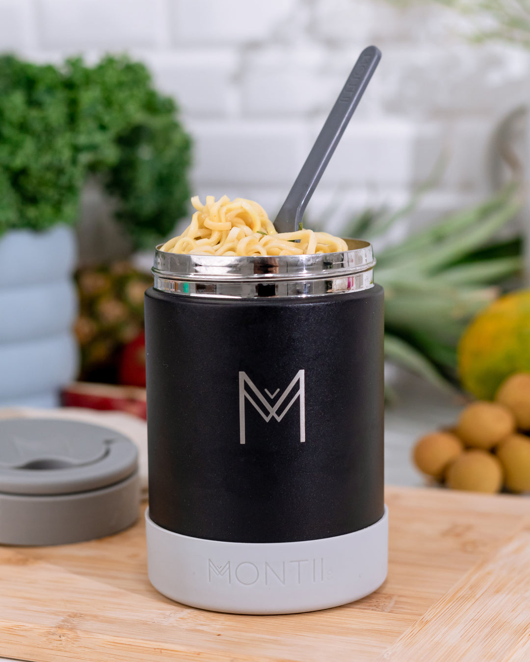 MontiiCo | Mega Insulated Food Jar - Coal